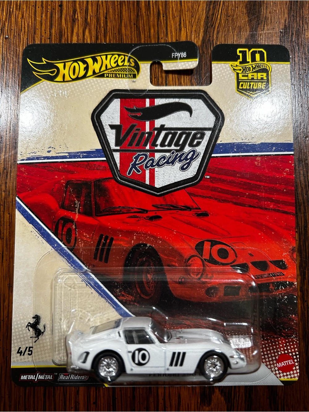 Hot Wheels Vintage Racing Ferrari 250 GTO